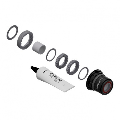 DT Swiss Ratchet LN Conversion Kit for 3-pawl Hubs - MTB - 18-tooth - Aluminium - SRAM XD