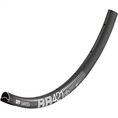 DT Swiss Rear 421 Asymmetric DB SBWT Presta-drilled Disc Brake Black - 700 C - 28 hole