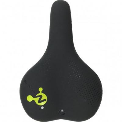 Ddk Saddles DDK 225Q Unisex Memory Foam Trekking Saddle - Black