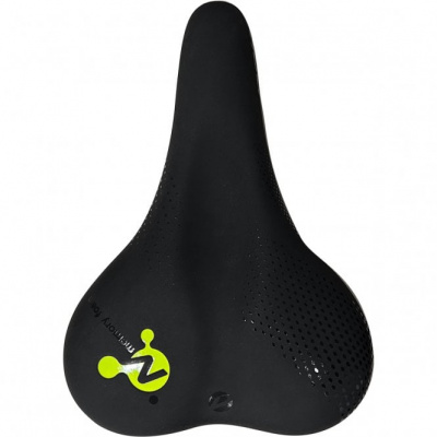 Ddk Saddles DDK 5346 QSDR Gents Memory Foam City Saddle - Black