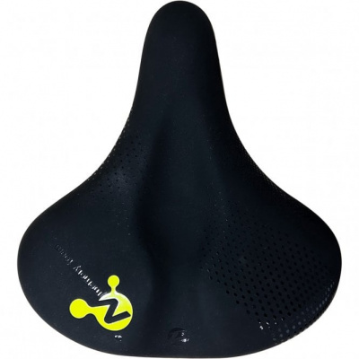 Ddk Saddles DDK 5347 QSDR Ladies Memory Foam City Saddle - Black