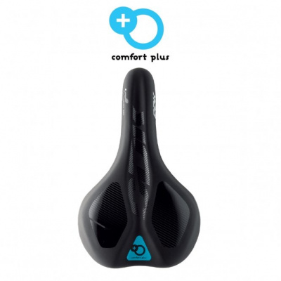 Ddk Saddles DDK D-3153MF - Comfort Plus Unisex Leisure Saddle - Black