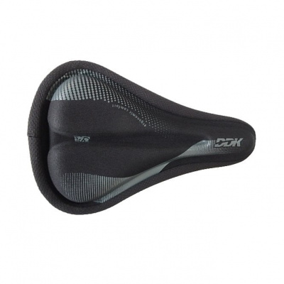 Ddk Saddles DDK Gel Saddle Cover - Black