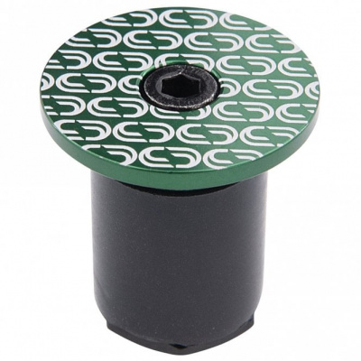 Deda Elementi Loop Bar End Plugs - Green