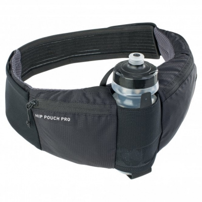 EVOC Hip Pouch PRO + Bottle - Black