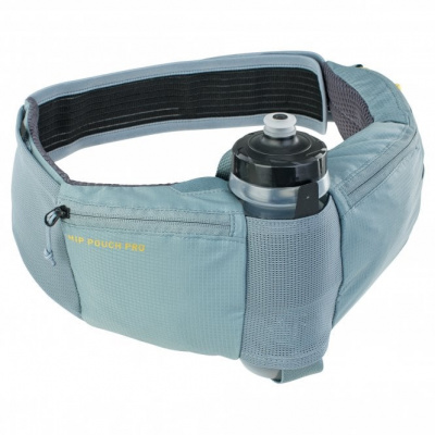 EVOC Hip Pouch PRO + Bottle - Steel