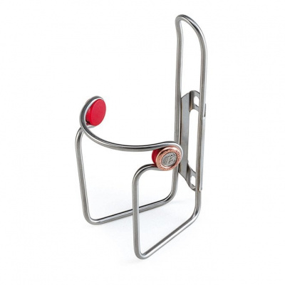 Elite Ciussi Inox Bottle Cage - Tubular Stainless Steel