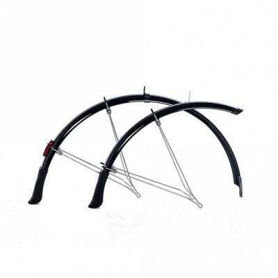 Flinger F50 Deluxe Mudguards 700 X 50 in Black