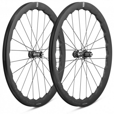 Fulcrum Sharq 42 Carbon MS12 Shimano M/spline T/L Disc Brake Road Wheelset - 700 C
