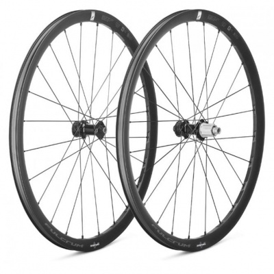 Fulcrum Soniq ALX Alloy MS12 Shim M/spline T/L Disc Brake Road Wheelset - 700 C