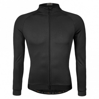 Funkier Funkier AirBloc Thermal Long Sleeve Jersey in Black