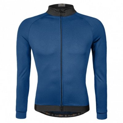 Funkier Funkier AirBloc Thermal Long Sleeve Jersey in Blue