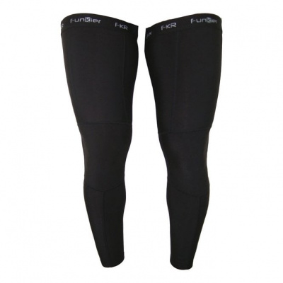 Funkier Garray LW03 Winter Thermal Leg Warmers in Black