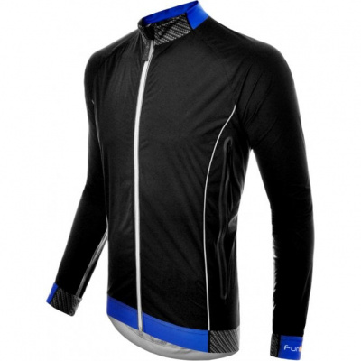 Funkier Hydro Ultra Light Showerproof Jacket in Black/Blue