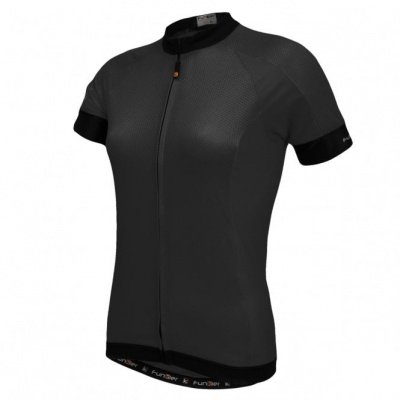 Funkier Ibera Ladies Active S/S Jersey in Black
