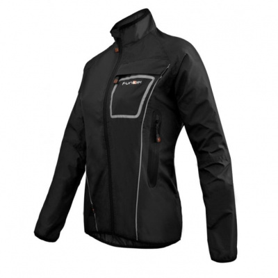 Funkier WJ-1403 Storm Women's Waterproof Jacket - Black - Large