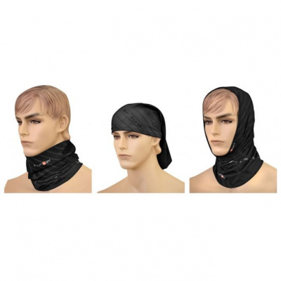 Funkier Winter Multi-Function Neck Warmer in Black