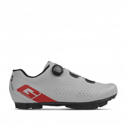 Gaerne Trail Plus MTB Shoes - Grey/Red