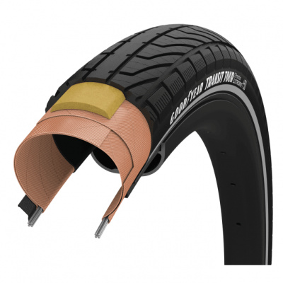 Goodyear Transit Tour Urban Tyre - E50 Rated - 27.5 (584) Black