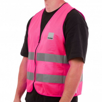 HUMP Cycle Specific hi-viz waistcoat - Pink