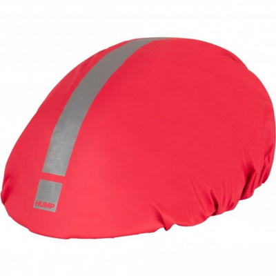 HUMP Reflective Waterproof Helmet Cover - Hi-viz Pink