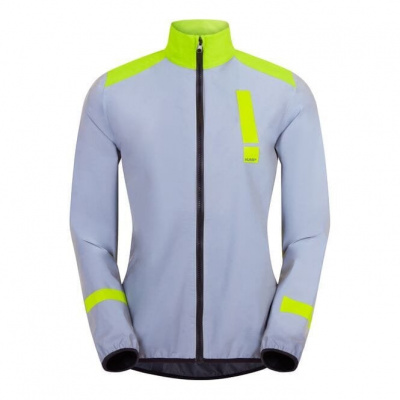 HUMP Women's Ultra Reflect Waterproof Jacket - Reflect / Hi-viz Yellow
