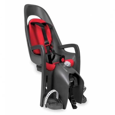 Hamax Caress Rack fitting Child Seat With Carrier Adapter - Dark Grey/Red