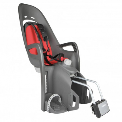 Hamax Zenith Relax Child Bike Seat - Grey/Red
