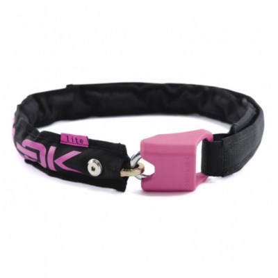 Hiplok Lite Black n Pink Wearable 6mm Chain Lock
