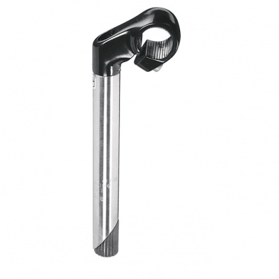 Humpert ErgoTec Cat Niro City/Hybrid Quill Stem 22.2mm in Silver/Black