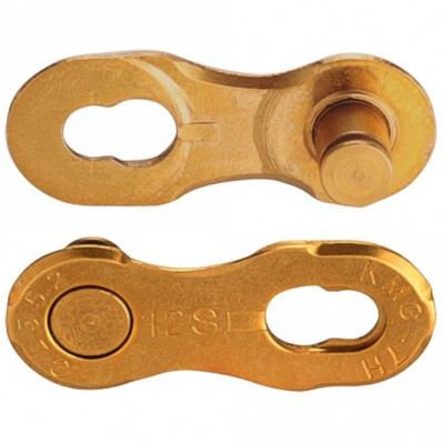 KMC MissingLink 12 Speed - Gold - 2 Pair (Non Reusable)