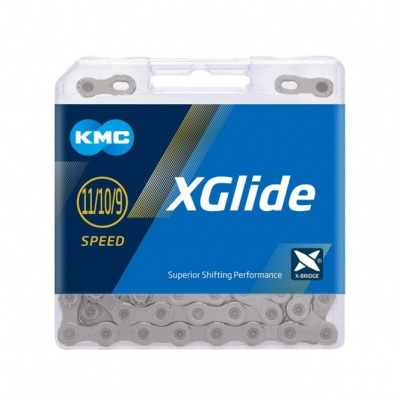 KMC X-Glide Grey Shimano CUES Chain - 9-11 Speed - 118L