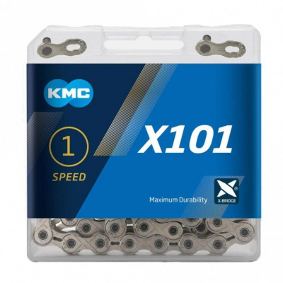 KMC X101 Track Chain - Single Speed - Silver