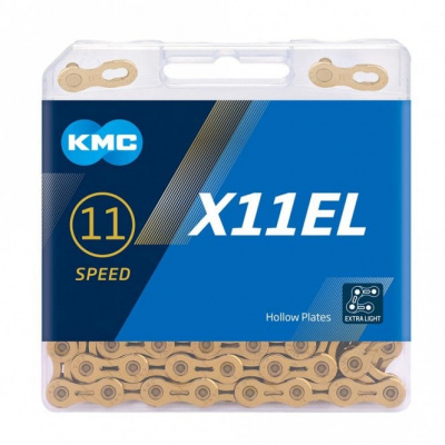 KMC X11-EL 11 Speed Gold Chain 118L
