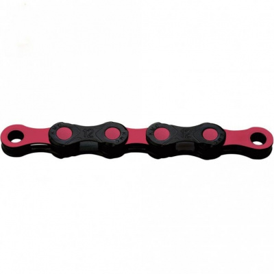 KMC X12 DLC Black/Pink Waxed Chain - 12 Speed -126L