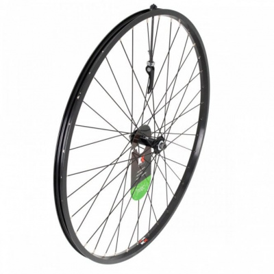 KX Wheels KX Hybrid 700C Singlewall Q/R Front Wheel - Rim Brake - Black