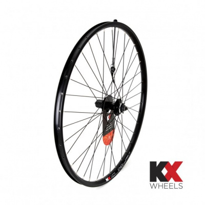 KX Wheels KX MTB 29er Doublewall Q/R Cassette Rear Wheel - Disc Brake - 8-11 Spd - Black