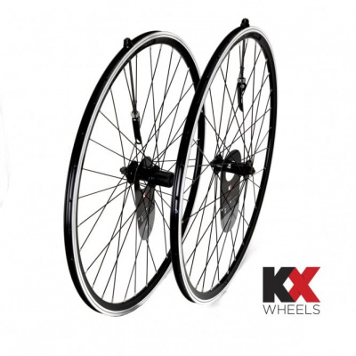 KX Wheels KX Pro Road 700C Q/R Sealed Bearing Speed Front - Black