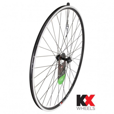 KX Wheels KX Road 700C Doublewall Q/R Front Wheel - Rim Brake - Silver
