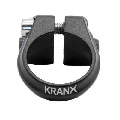 Kranx Seat Clamp With Carrier Mount Eyelets in Black