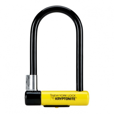 Kryptonite New York Standard U-Lock with Flexframe bracket Sold Secure Gold