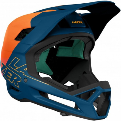 Lazer Cage KinetiCore Full Face MTB Helmet - Matt Twilight
