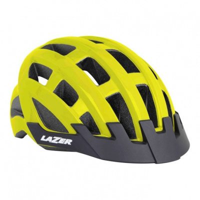 Lazer Compact Helmet - Flash Yellow - Adult