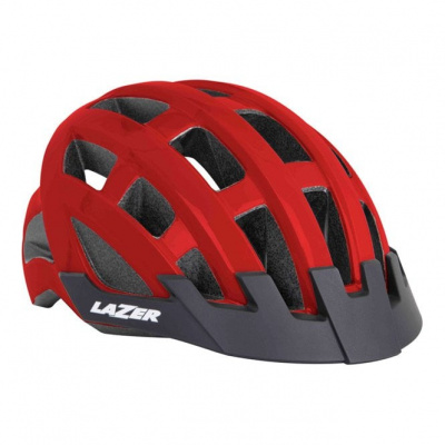 Lazer Compact Helmet - Red - Adult