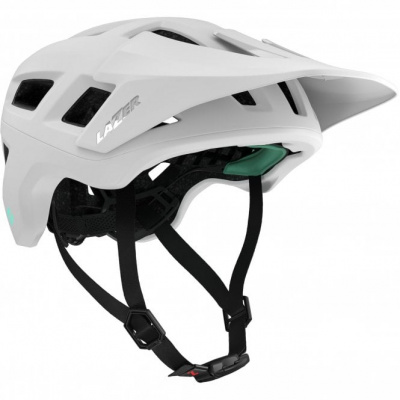 Lazer Coyote KinetiCore MTB Helmet - Matt Full White