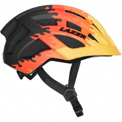 Lazer J2 Helmet - Matt Flames - Youth