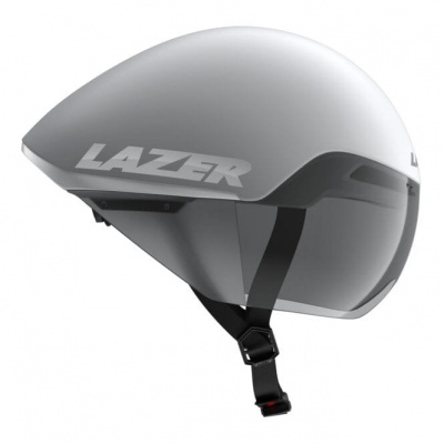 Lazer Victor KinetiCore Aerodynamic Helmet - Matt White/Silver