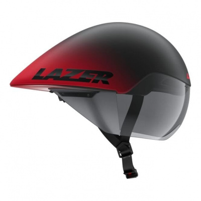 Lazer Volante KinetiCore Aerodynamic Helmet - Matt Black/Red