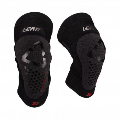 Leatt 3DF Evo Fastfit 5.0 Knee Guard - Black