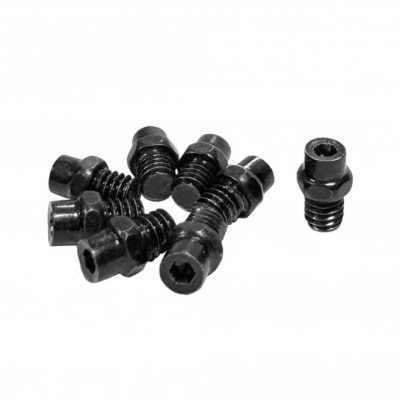 Leatt Pedal Pin Kit Clip-in 4mm - Black Replacement Pins - Black